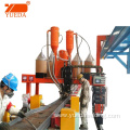 Automatic gantry h beam steel tank welding machine